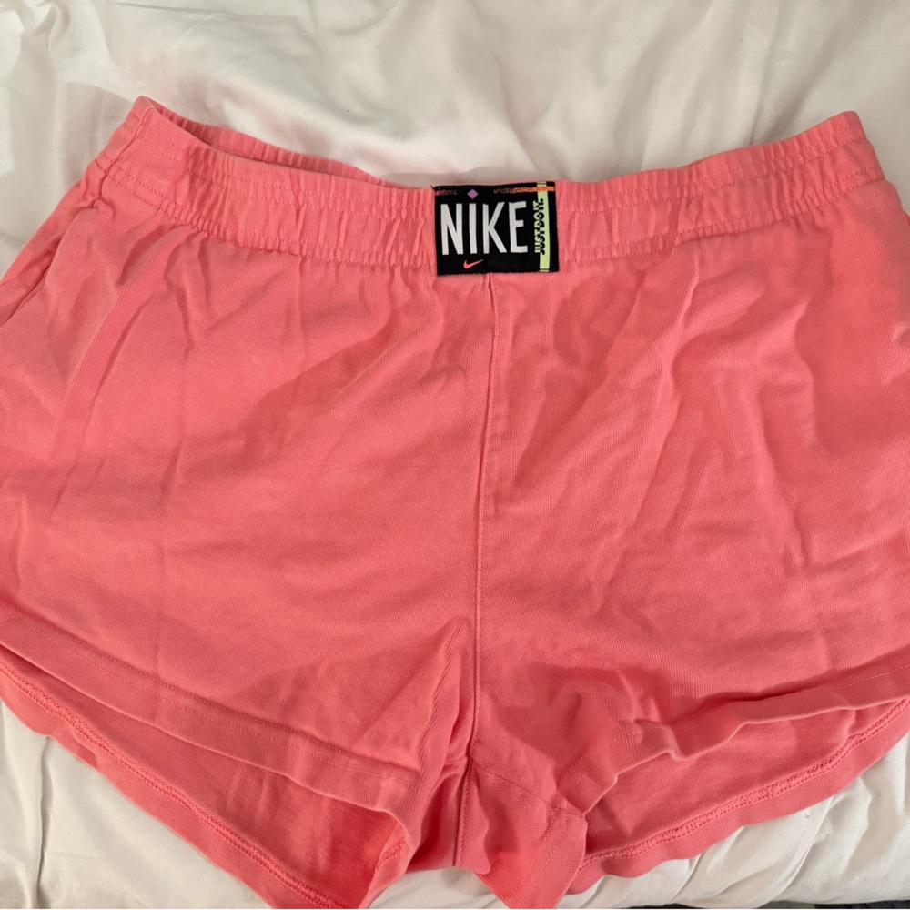 Nike Women's Pink Sweat Shorts